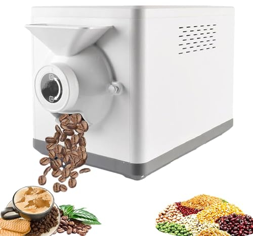 JODAIS Coffee Roaster, 1600W Electric Coffee Roaster Machine, Automatic Household Electric Coffee Bean Roaster Machine, Non-Stick Electric Nut Peanut Cashew Chestnuts Coffee Bean Roasting Machine