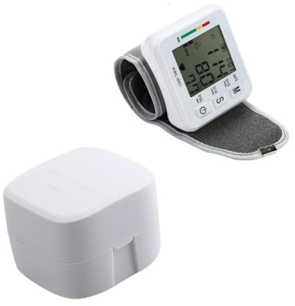 TOVINANNA Blutdruckmessgerät Handgelenk Testsieger Automatisches Blutdruckmessgerät mit Lcd Display Abs Gehäuse und Kompression für Zuhause Senioren und Kinder