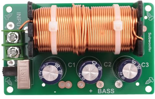 Quystetes 1 filtro divisor de frecuencia de subwoofer crossover para subwoofer