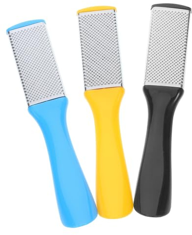 WRITWAA 3piezas Pies Removedor de Callos y Removedor de Piel Muerta Herramienta para Pedicura Exfoliante para Durezas y Callos