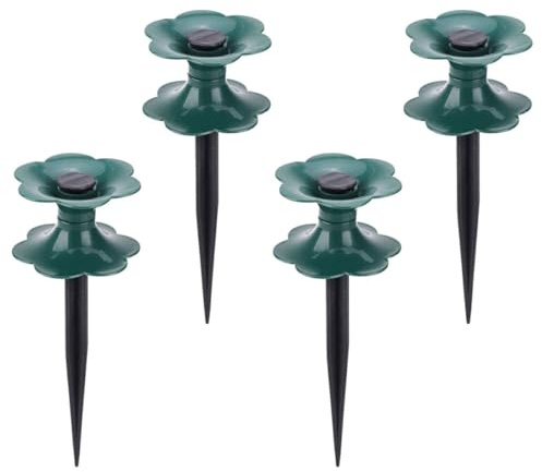 TOYANDONA 4 Stück Gartenschlauch Führungsstäbe Aus Langlebigem Kunststoff Lange Bewässerungsspikes Zur Schlauchführung Und Rasenschutz Im Garten