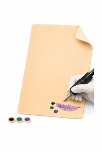 Piel Sintética para Práctica de Tatuaje 20 x 30 cm – Superficie Realista de Doble Cara – Ideal para Aprendizaje, Técnicas y Entrenamiento de Tatuadores