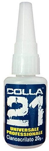Colla 21 20 gr Cianoacrilato universale professionale istantaneo La colla che mancava! 1 pezzo