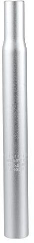 A ABSOPRO Fahrrad Sattelstütze Sattelrohr mit Skalenmarkierung 27.2x250mm Silber Ton