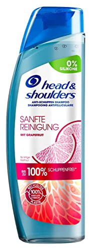 Head & Shoulders Anti-Schuppen Shampoo,Sanfte Reinigung, bis zu 100% Schuppenfrei, Silikonfrei, mit Grapefruit, Haarpflege, Kopfhautpflege, Frischegefühl, 250ml