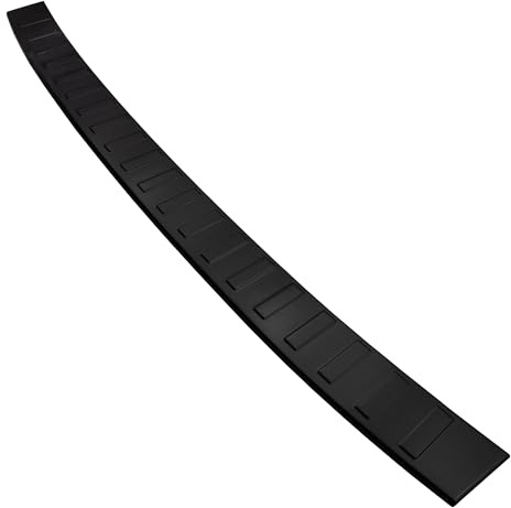 Aroba AR1172LF-BLM Ladekantenschutz Extra Lang 133,5cm kompatibel mit Volkswagen T6.1 ab BJ. 10.2019> passgenau Abkantung Edelstahl Anthrazit gebürstet