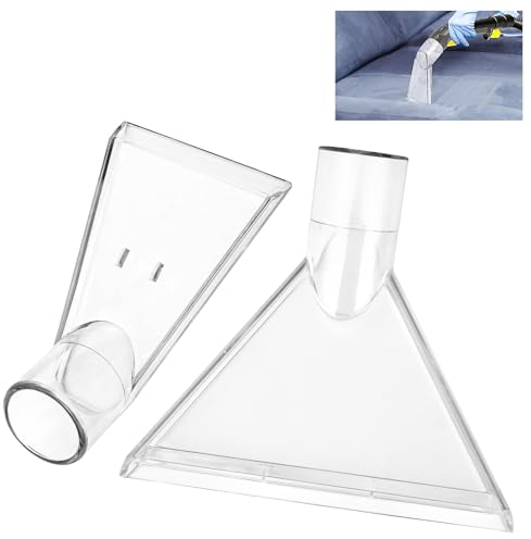 EMOIEMO Embout Buse Aspirateur - 2PCS Embout Aspirateur Voiture, Eau Embout Shampouineuse Aspirateur Suceur Injecteur Extracteur Buses de Brosse, Suceur Aspirateur for Car Care Sofa Nozzles Wet Hoover