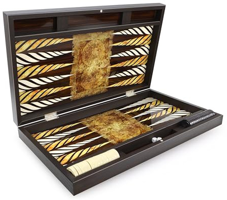 VD vatan since 1975 Trendy Backgammon Antique Map/Antik World Backgammon Tavla XXL, A006011
