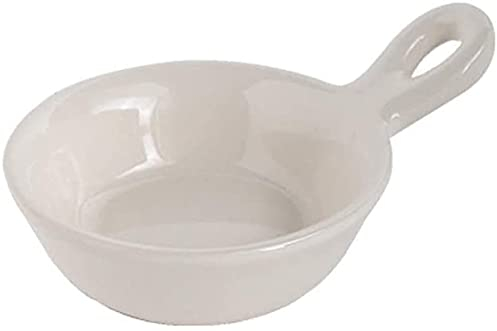 YIHANSS Cute Appetizer Plates 10 Pcs Ceramic Sauce Dishes Colorful Bowl Set Side Dish Tableware Condiment Relish Plate Seasoning Soy Sauce Dishes Stackable Ramekins with Handle Sauce Plates