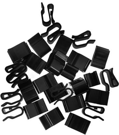 Homoyoyo 50stücke Kabelklemmen Für Solarpanel Drahtbefestigung Photovoltaik Kabelclips Solarmodulclips Kabelklemme Anhängerrahmen-kabelklemmen Solarkabelclip Verdrahtungsrahmenclip