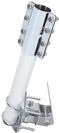Kit de Montage pour antenne parabolique rectangulaire Starlink V2, kit de Montage Starlink en Acier Inoxydable, Support Mural Court pour antenne TV et mât Satellite