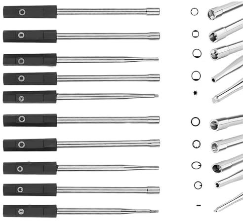 YGJRXF Tournevis Outil De Réglage du Carburateur 10 Pièces Kit De Réglage du Carburateur pour Moteur À 2 Temps