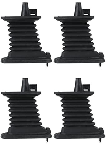Reinscer 1K0959843C Tür Seiten Platte Einfädeln Mantel Tür Gurt Webstuhl Faltenbalg für Golf Mk5 Mk6 4 Stück