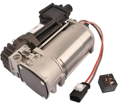 DZSQTGJKIO Suspension Pneumatique De Voiture Pompe De Compresseur À Suspension Pneumatique avec Valve, pour BMW X5 F15/F85,X6 F16/F86 2014-2018 37206875177