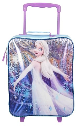 Bioworld Frozen 2 Anna & Elsa Formal Wear 14 Youth Purple Pilot Case
