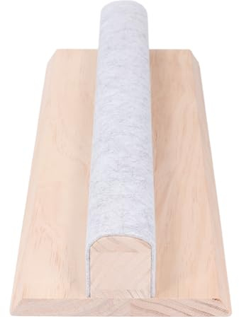 Haofy Clapper de Tailleur, Outil d'aplatissement de Tissu en Bois Dur pour le Matelassage, Rouleau de Couture Efficace pour des Plis Précis et une Expérience de Pressage Confortable
