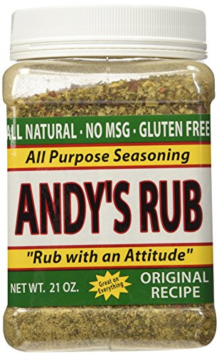 Andy's Rub, an All Natural Rub with Attitude, 21 oz.