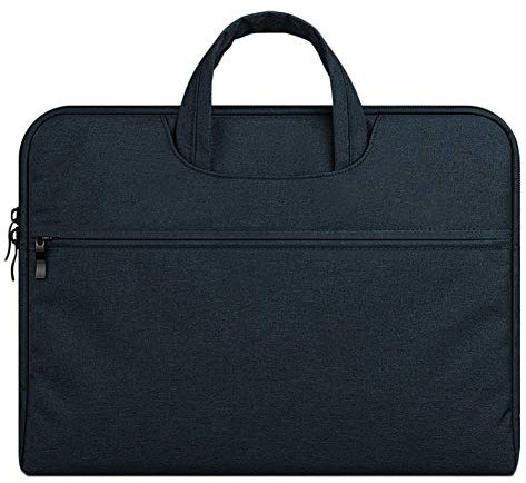 Housse De Protection Ordinateur Portable, Sac À Main Mallette Housse, Netbook Ultrabook Sacoche Compatible, 12 Pouces, Marine