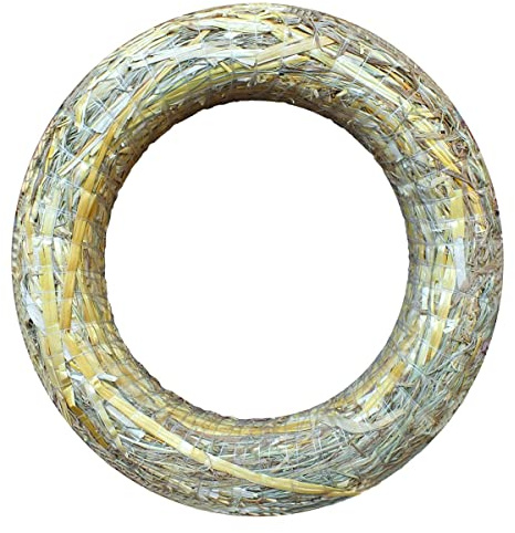 1 Strohrömer Ø 60 cm/Stärke 10 cm Strohkränze Türkranz Deko-Kranz Kranz-Rohling Strohring