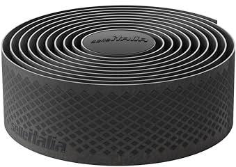 SELLE ITALIA Nero Nastro Manubrio SG Tape, Unisex Adulto | Cinta para manillar