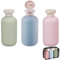3 PCS 200 ML Squeeze Travel Containers - Portable, Refillable, Leakproof Empty Travel Size Bottles for Shampoo, Lotions, Cream, Body Wash, Conditioner