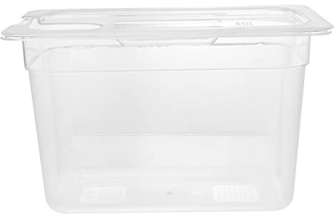 CIYODO 6l Slow Cooker Behälter Aus Robustem Kunststoff Transparenter Aufbewahrungsbehälter Für Niedertemperaturgaren in Küche Leicht Zu Reinigen Großer Fassungsvermögen Aufbewahrungskasten