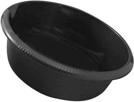 NUOBESTY Bassin Épaispé Multifonctionnel Bassins Lavabo Vêtements Bassin Évier Bassine Pour Laver Les Biberons Cuve De Lavage Bassin à Vaisselle Bassin D'eau Bac à Linge Noir Plastique