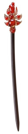 Hemobllo Bâton à Cheveux Vintage En Bois Baguette Chinoise Épingle à Cheveux Pour Femme Taille Unique Décoration Coiffure Mariage Fête Quotidien