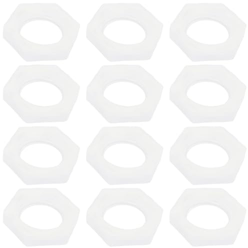 SG Store Sechskantmutter G 1/4 PP Kunststoff 18,6 x 11,5 x 3,7 mm für Kühlmittelschlauch, 50 Stück
