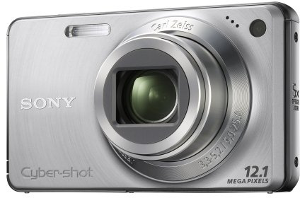 Sony Cyber-shot DSCW270S Digital Camera - Silver (12.1 MP, 5x Optical Zoom) 2.7 inch LCD