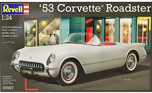Revell Modellbau 07067-1953 Corvette Roadster im Maßstab 1:24