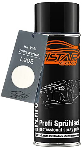 TRISTARcolor Billack sprayburk för VW/Volkswagen L90E Alpinweiss