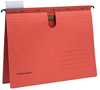 Soennecken Hängehefter 2019 DIN A4 220g kaufm. Heft. rt 25 St./Pack.