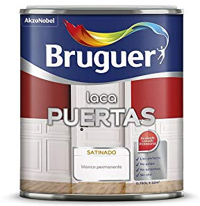 BRUGUER Esmalte Laca Puertas 750 ML, Blanco Permanente