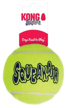 Kong Air Dog Squeaker Tennis Ball X-Large - 1 Pack - Pack of 4