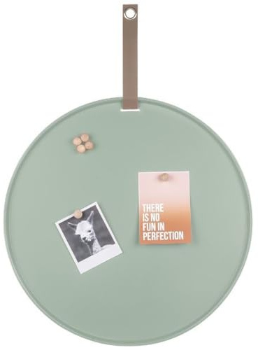 Present Time Memo Board Perky Iron grayed Jade