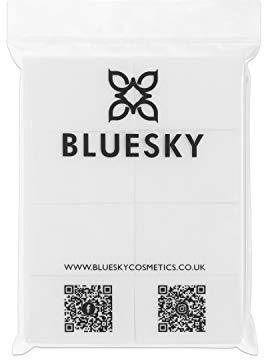 Bluesky 100 Stück fusselfreie Tücher für Nägel Gel Polish Remover Pads Prep and Clean Super saugfähig