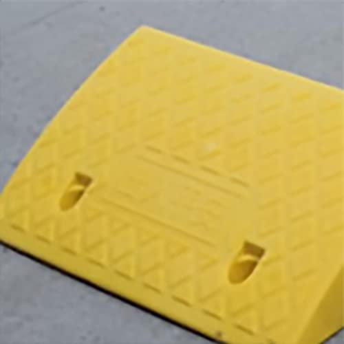 PEAMAN Rampes pour fauteuils roulants, Tapis de Marche en Plastique Rampe de Marche de Porte Portable Anti-dérapant rampes de Coin de Trottoir légères Tapis de seuil (Color : C, Size : 49.5x27x11cm)