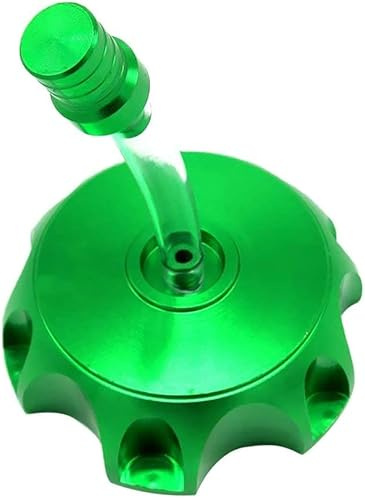 Bouchon de réservoir de carburant en aluminium pour VTT, Dirt Pit Bike 140 CC 150 CC 160 CC (vert)