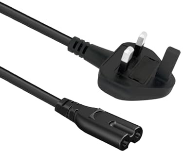 Power Cable Replacement for Sony Playstation PS5 5 PS4 4 PS3 Figure 8 Power Lead Cord