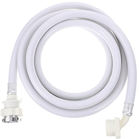 Housoutil Washing Machine Water Inlet Hose Meters Extendable Drain PVC Washer Drain Connector for Laundry