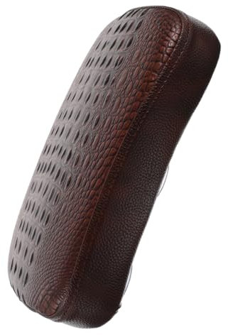 Generisch -sitzkissen Sitz Mit Saugnapf Motorradmodifikationszubehör Sitzbezug Für Roller Sitzkissen Für -beifahrersitzkissen Dirtbike-sitzbezug Pu-Leder Brown
