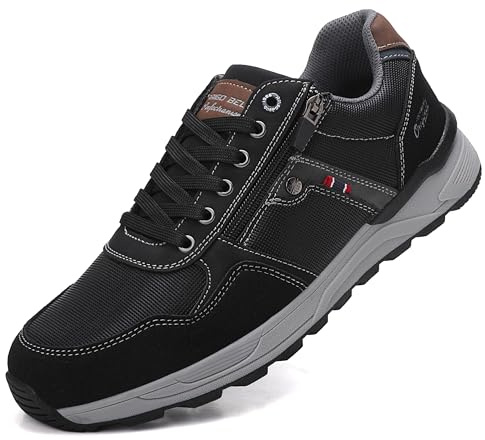 ARRIGO BELLO Baskets Homme Chaussures Ville Ajustables Sneaker | Léger Mode Antidérapant Sport Casual Basse pour Marche, Quotidienne,Voyage