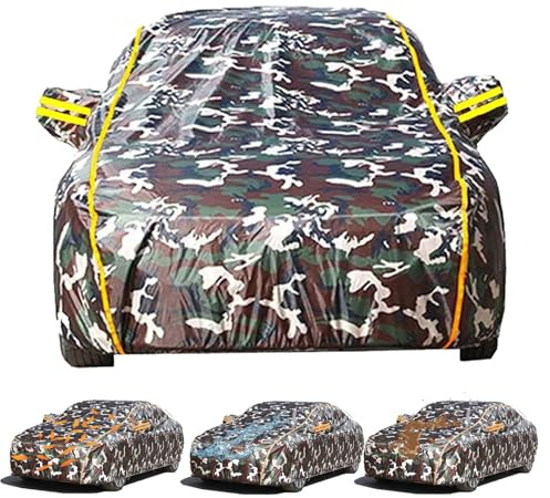 Housse de Protection Complète pour Honda Pilot 2009-2015, Oxford, Imperméable, Résistante au Soleil, Aux Intempéries, avec Fermeture éclair, pour Garage