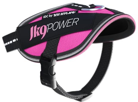 JK9 Powergeschirr, Größe: 2XS/Baby 2, Dunkelpink