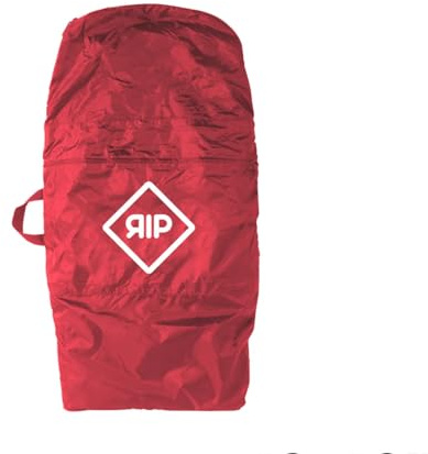 SURF SYSTEM RIP Bodyboard CP160 Große Dual Board Bodyboard Abdeckung, Tasche, Rucksack für 107,7 bis 116,8 cm Boards – Rot