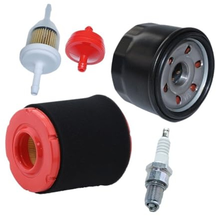 Filtro de Aire 937-05066 y Filtro de Aceite 951-12690. Compatible con cortacésped OEM 737-05066 de 547 CC XT1-LT42 y XT1-LT46.