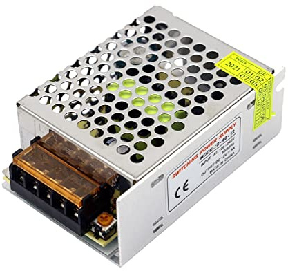 Fuente de alimentación conmutada, Transformador 12V 5A 60W DC Transformador de potencia Led Light Bar Drive Fuente de alimentación 12V Fuente de alimentación de voltaje constante