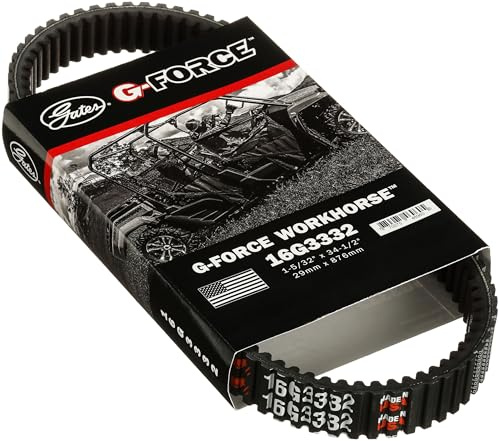 Gates 16G3332 G Force Continuously Variable Transmission (CVT) Belt