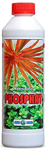 Aqua Rebell ® Makro Basic Phosphat Dünger - 0,5 Literflasche - optimale Versorgung für Ihre Aquarium Wasserpflanzen - Aquarium Dünger speziell für Wasserpflanzen entworfen